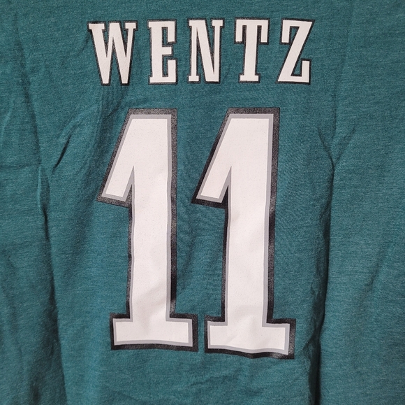 NFL Philadelphia Eagles Boys Wentz T-Shirt, Size 10/12 - Picture 7 of 7
